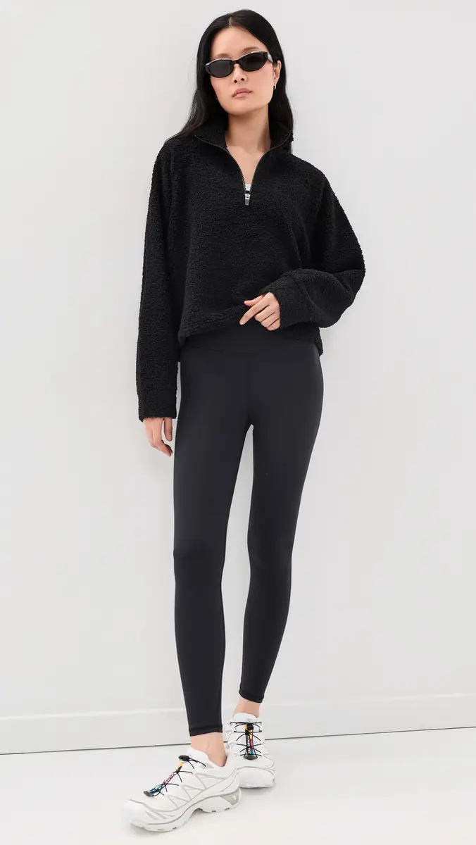 Year of Ours Lucia Quarter Zip Sherpa Pullover | Thumbnail 5 Year of Ours Lucia Quarter Zip Sherpa Pullover | Thumbnail 5