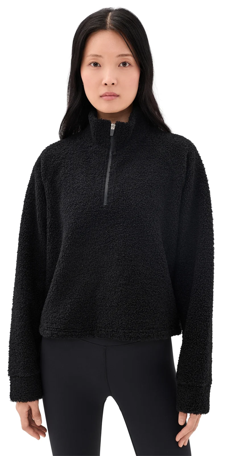 Year of Ours Lucia Quarter Zip Sherpa Pullover