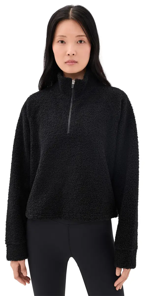 Year of Ours Lucia Quarter Zip Sherpa Pullover