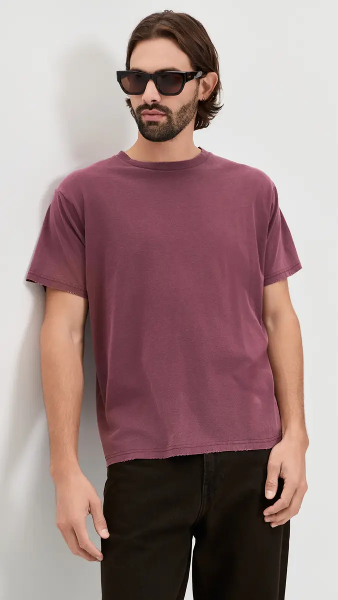 John Elliott Folsom Cropped Tee | Thumbnail 2 John Elliott Folsom Cropped Tee | Thumbnail 2