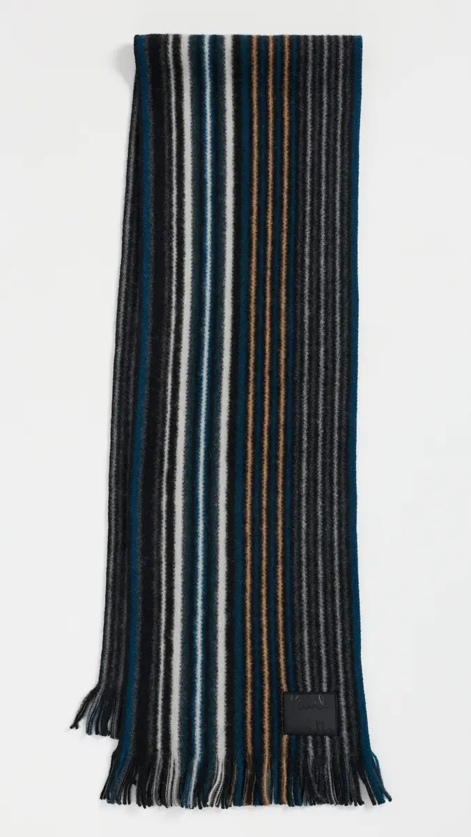 Paul Smith Double Side Striped Scarf | Thumbnail 2 Paul Smith Double Side Striped Scarf | Thumbnail 2