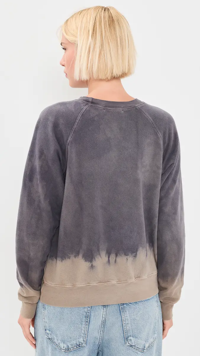 B SIDES Dip Dye Crew Neck Sweatshirt | Thumbnail 3 B SIDES Dip Dye Crew Neck Sweatshirt | Thumbnail 3