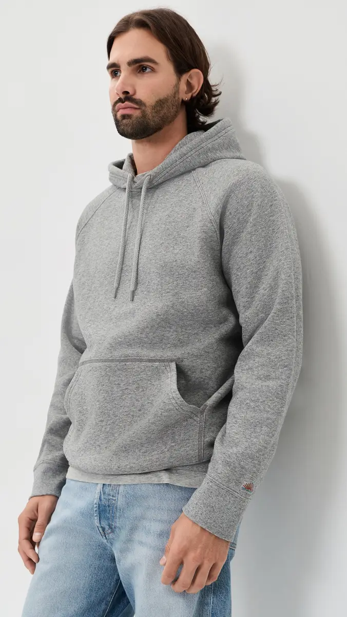 Faherty High Standard Fleece Hoodie | Thumbnail 3 Faherty High Standard Fleece Hoodie | Thumbnail 3