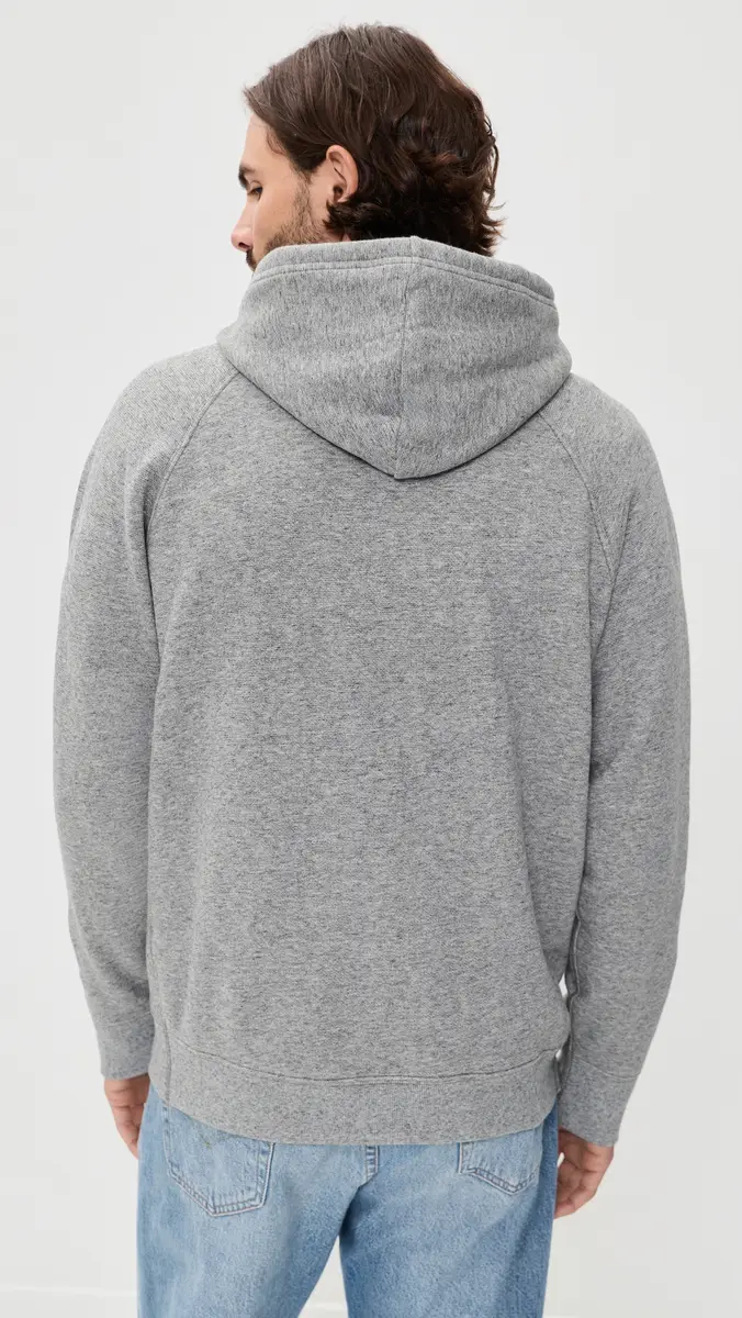 Faherty High Standard Fleece Hoodie | Thumbnail 4 Faherty High Standard Fleece Hoodie | Thumbnail 4