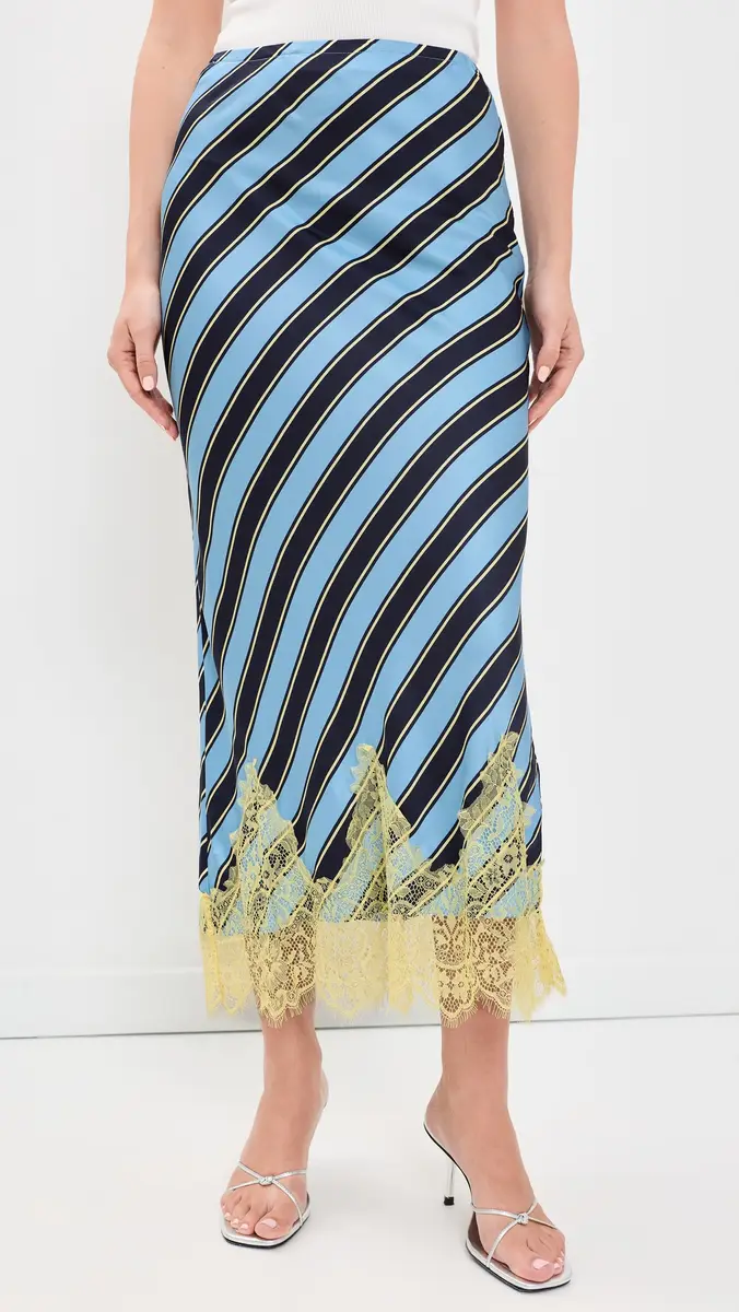 Never Fully Dressed Stripe Maeva Skirt | Thumbnail 2 Never Fully Dressed Stripe Maeva Skirt | Thumbnail 2