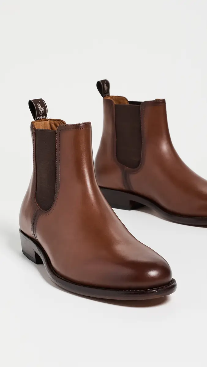 Polo Ralph Lauren Owen Leather Chelsea Boots | Thumbnail 4 Polo Ralph Lauren Owen Leather Chelsea Boots | Thumbnail 4