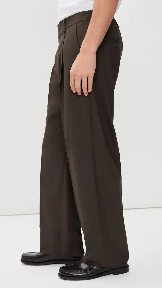 NN07 Kay Relaxed Pleated Wool Trousers | Thumbnail 4 NN07 Kay Relaxed Pleated Wool Trousers | Thumbnail 4
