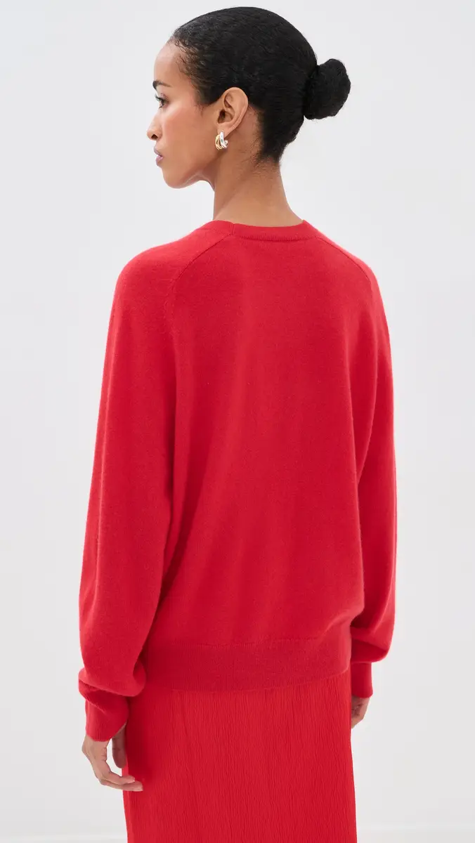 Tibi Cashmere Crew Neck Sweater | Thumbnail 3 Tibi Cashmere Crew Neck Sweater | Thumbnail 3