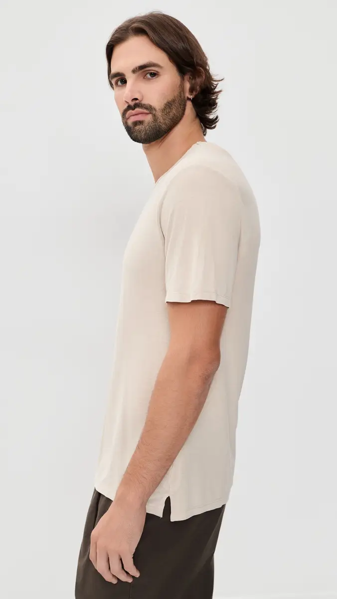 Alex Crane Crepe Tee | Thumbnail 4 Alex Crane Crepe Tee | Thumbnail 4