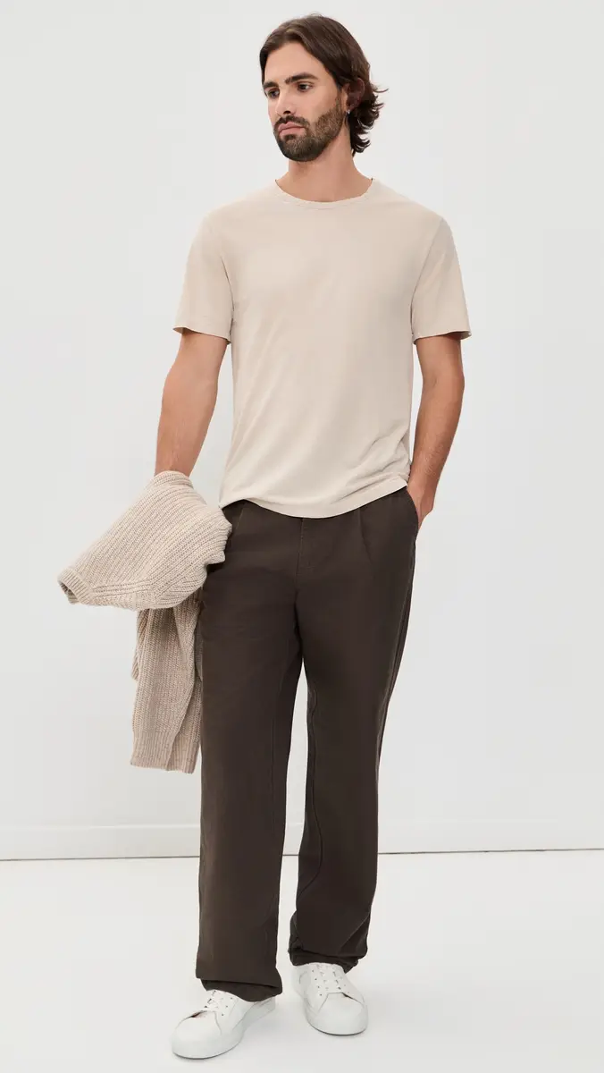 Alex Crane Crepe Tee | Thumbnail 5 Alex Crane Crepe Tee | Thumbnail 5