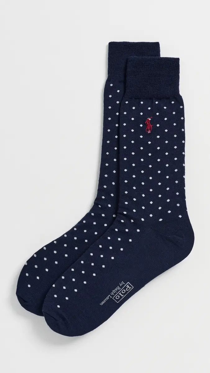 Polo Ralph Lauren Merino Dot Slack Socks | Thumbnail 2 Polo Ralph Lauren Merino Dot Slack Socks | Thumbnail 2
