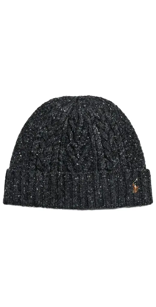 Polo Ralph Lauren Aran Tweed Beanie