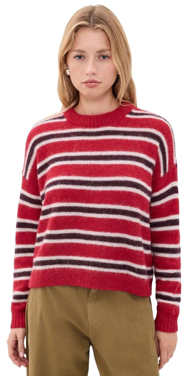 Alpaca Blend Crewneck Sweater Alpaca Blend Crewneck Sweater