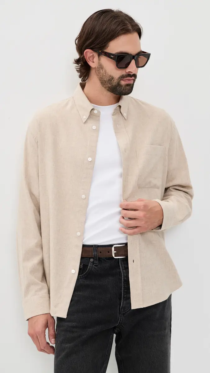 Frame Wool Blend Shirt | Thumbnail 2 Frame Wool Blend Shirt | Thumbnail 2