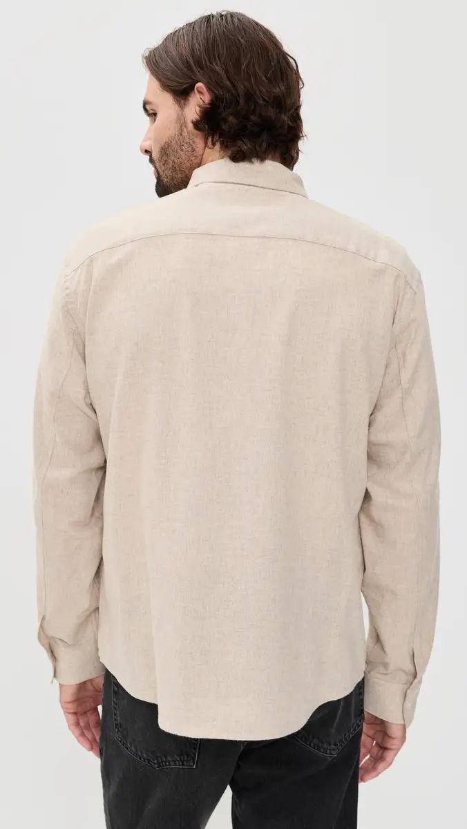 Frame Wool Blend Shirt | Thumbnail 3 Frame Wool Blend Shirt | Thumbnail 3