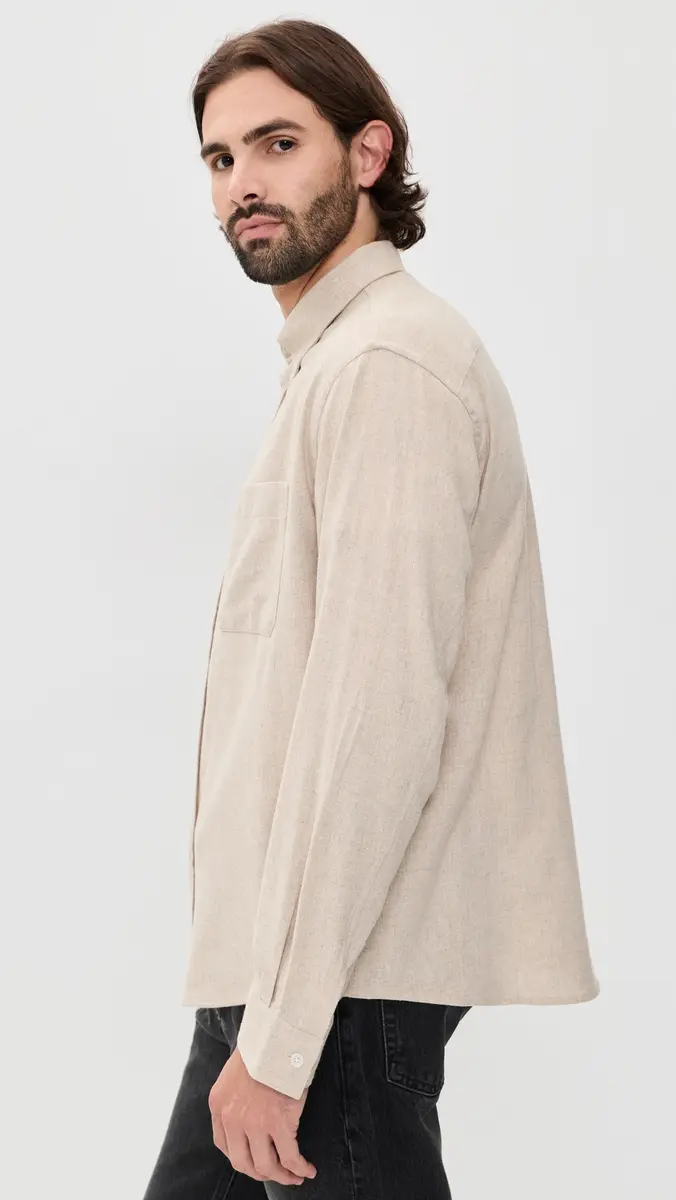 Frame Wool Blend Shirt | Thumbnail 4 Frame Wool Blend Shirt | Thumbnail 4