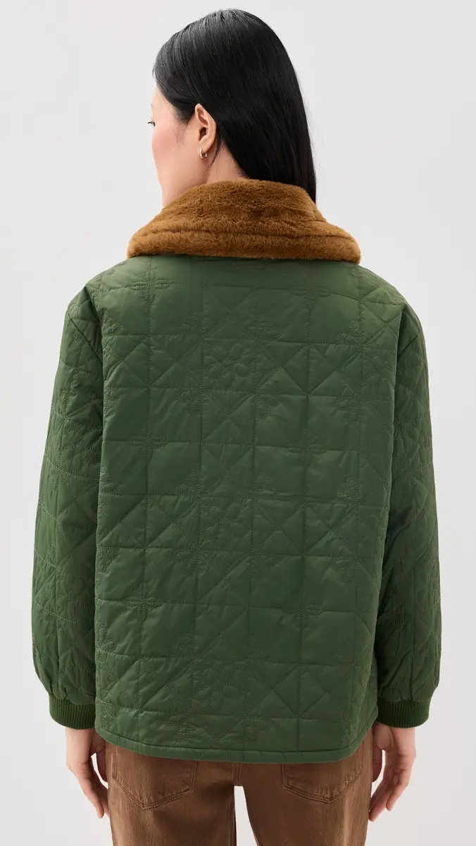 THE GREAT. Outdoors The Reversible Logger Puffer Coat | Thumbnail 3 THE GREAT. Outdoors The Reversible Logger Puffer Coat | Thumbnail 3