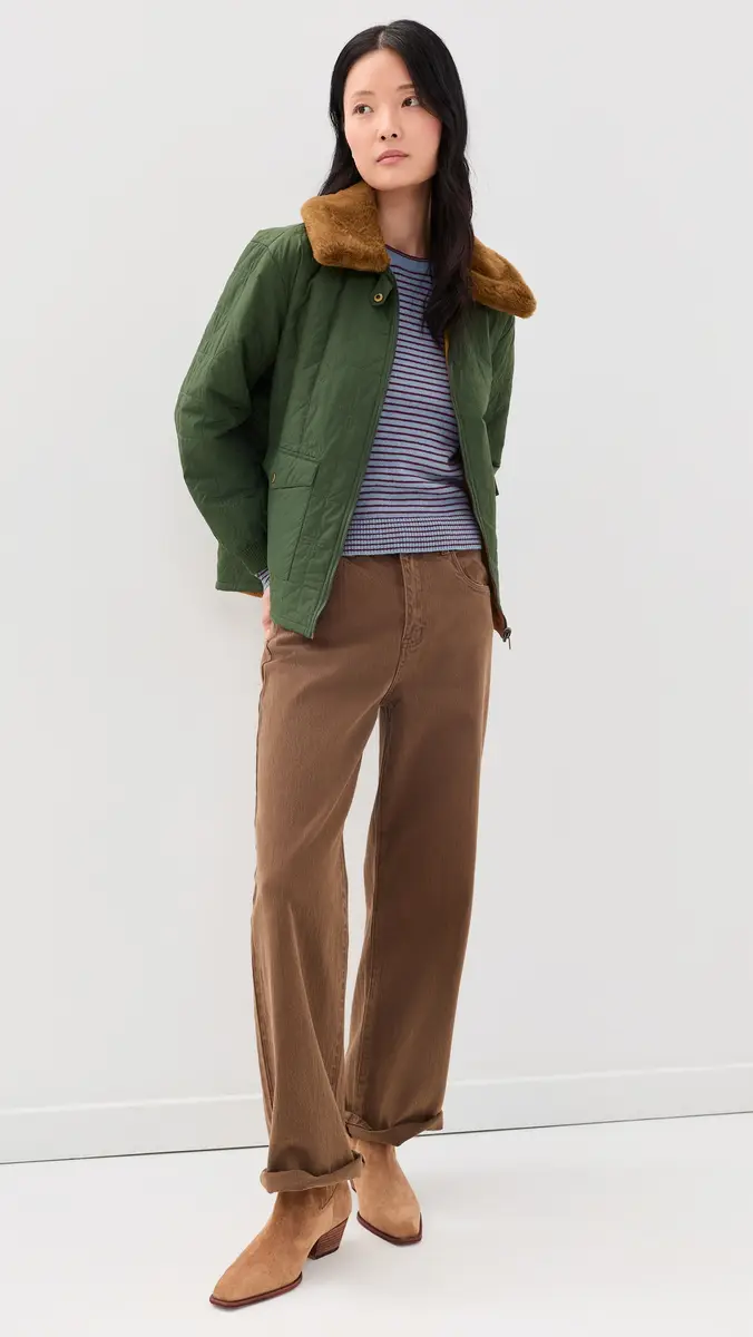 THE GREAT. Outdoors The Reversible Logger Puffer Coat | Thumbnail 6 THE GREAT. Outdoors The Reversible Logger Puffer Coat | Thumbnail 6