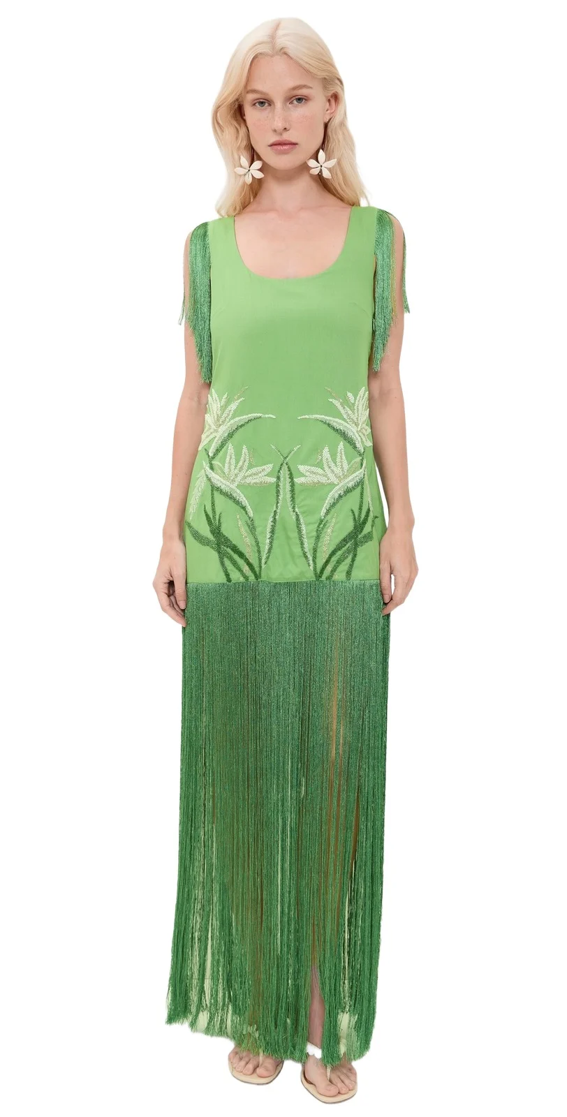 Yellow The Label Kyla Fringe Dress