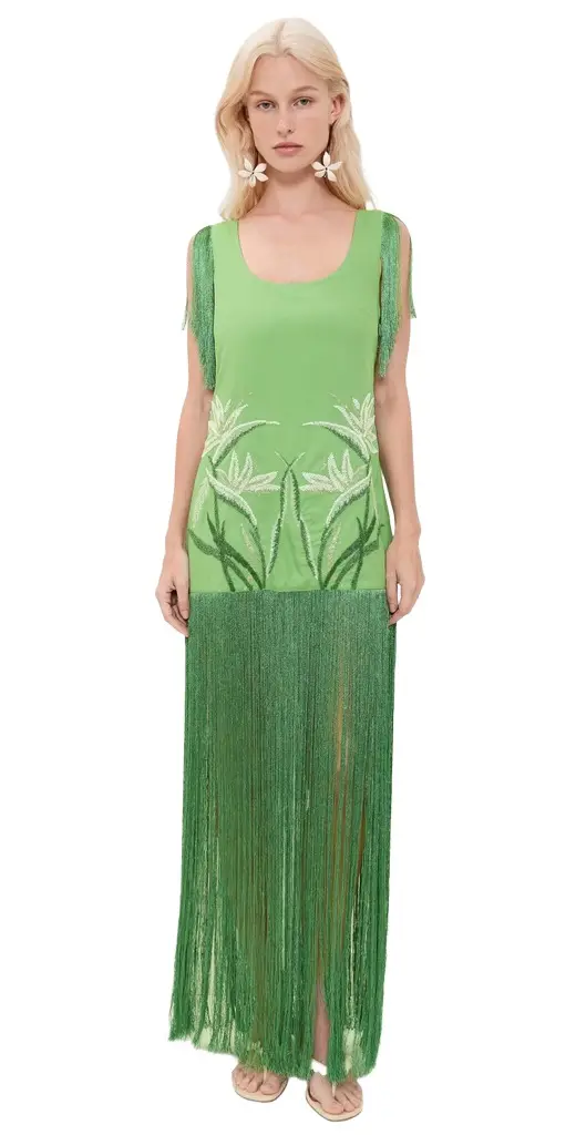 Yellow The Label Kyla Fringe Dress