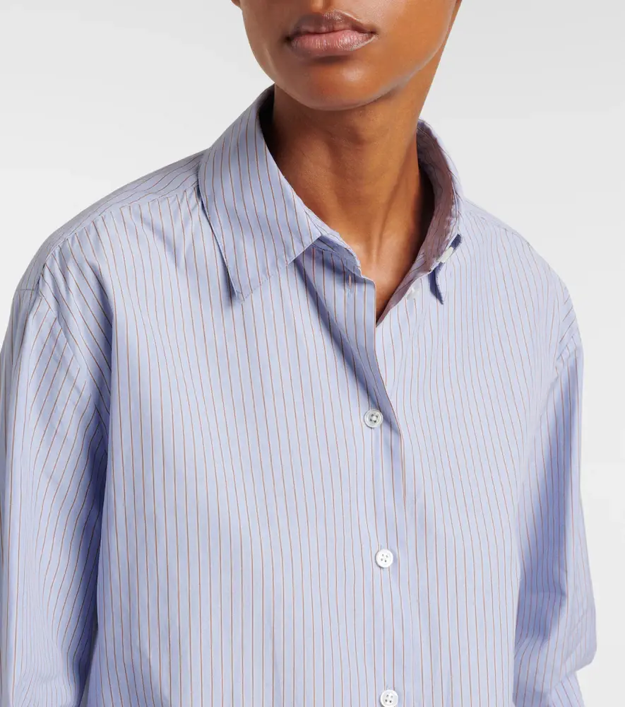 The Row Sisilia striped cotton shirt | Thumbnail 2
