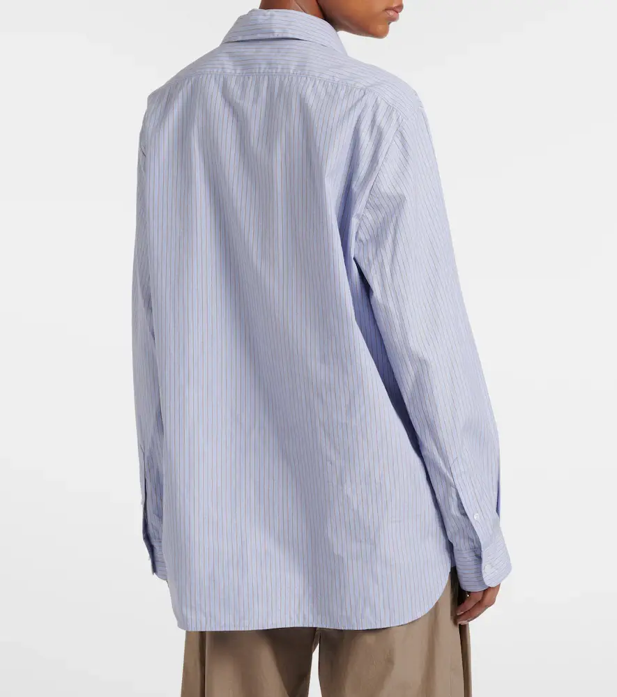 The Row Sisilia striped cotton shirt | Thumbnail 5