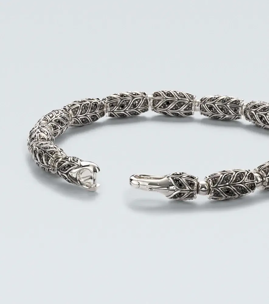 David Yurman Chevron sterling silver bracelet with diamonds | Thumbnail 2 David Yurman Chevron sterling silver bracelet with diamonds | Thumbnail 2