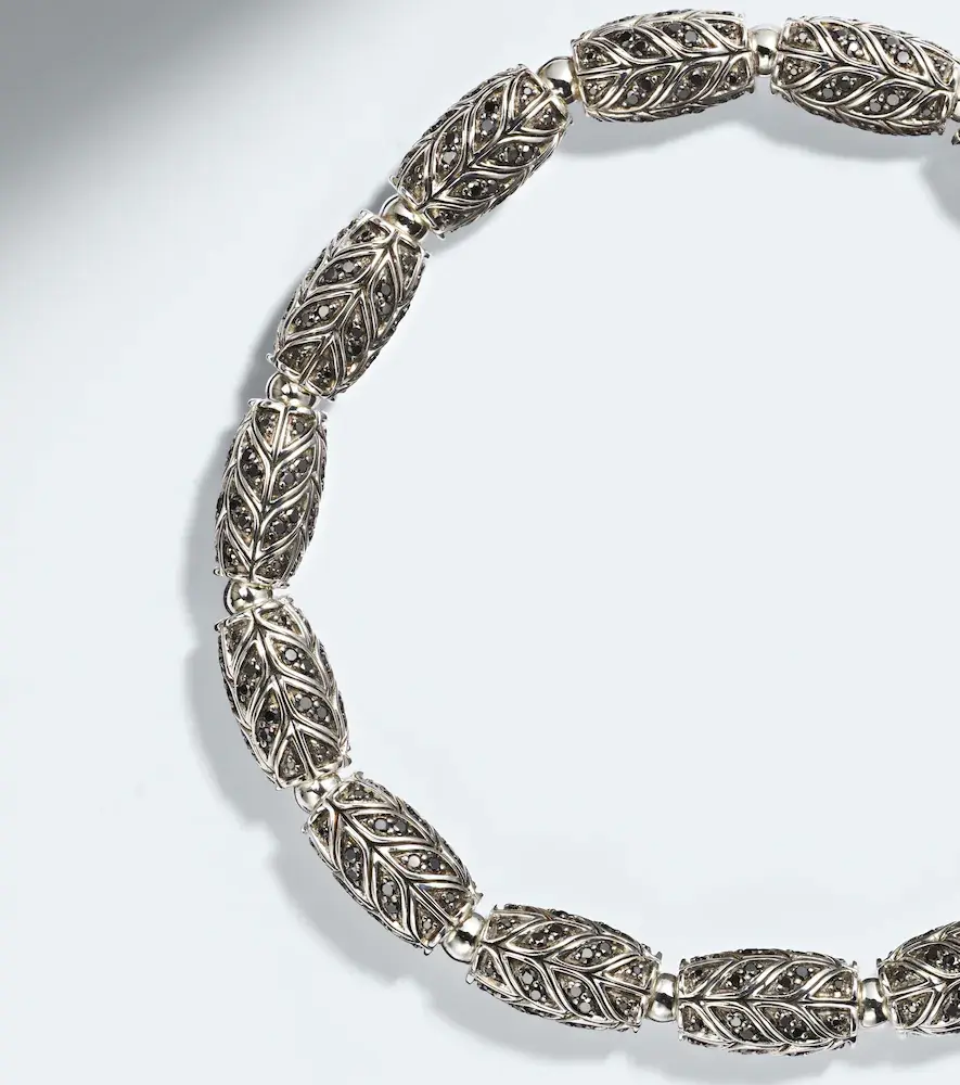 David Yurman Chevron sterling silver bracelet with diamonds | Thumbnail 3 David Yurman Chevron sterling silver bracelet with diamonds | Thumbnail 3