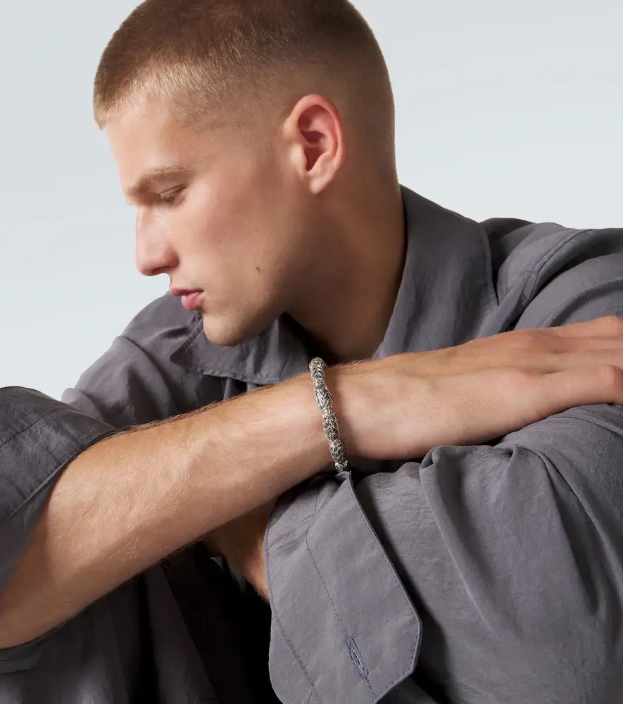 David Yurman Chevron sterling silver bracelet with diamonds | Thumbnail 4 David Yurman Chevron sterling silver bracelet with diamonds | Thumbnail 4