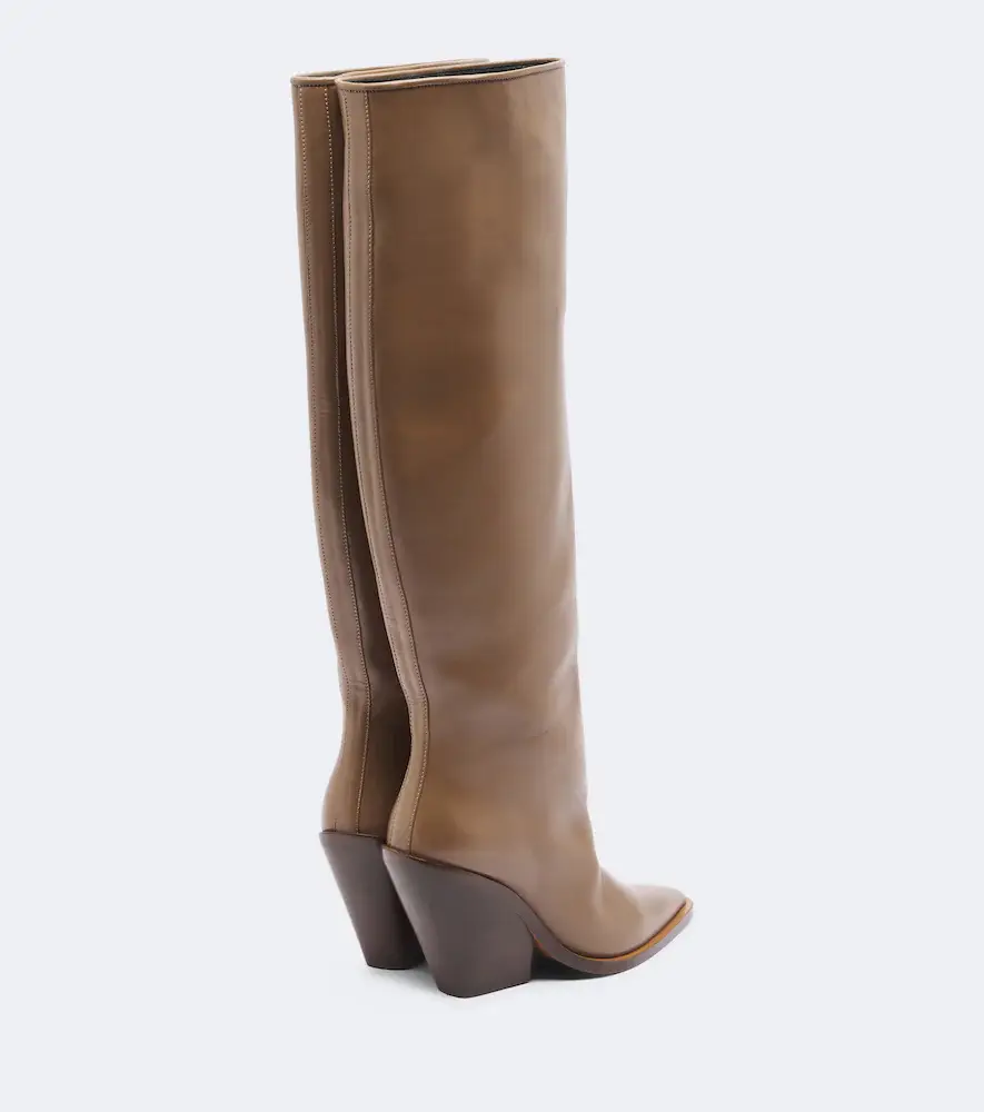 Souliers Martinez Nevada leather knee-high boots | Thumbnail 4 Souliers Martinez Nevada leather knee-high boots | Thumbnail 4