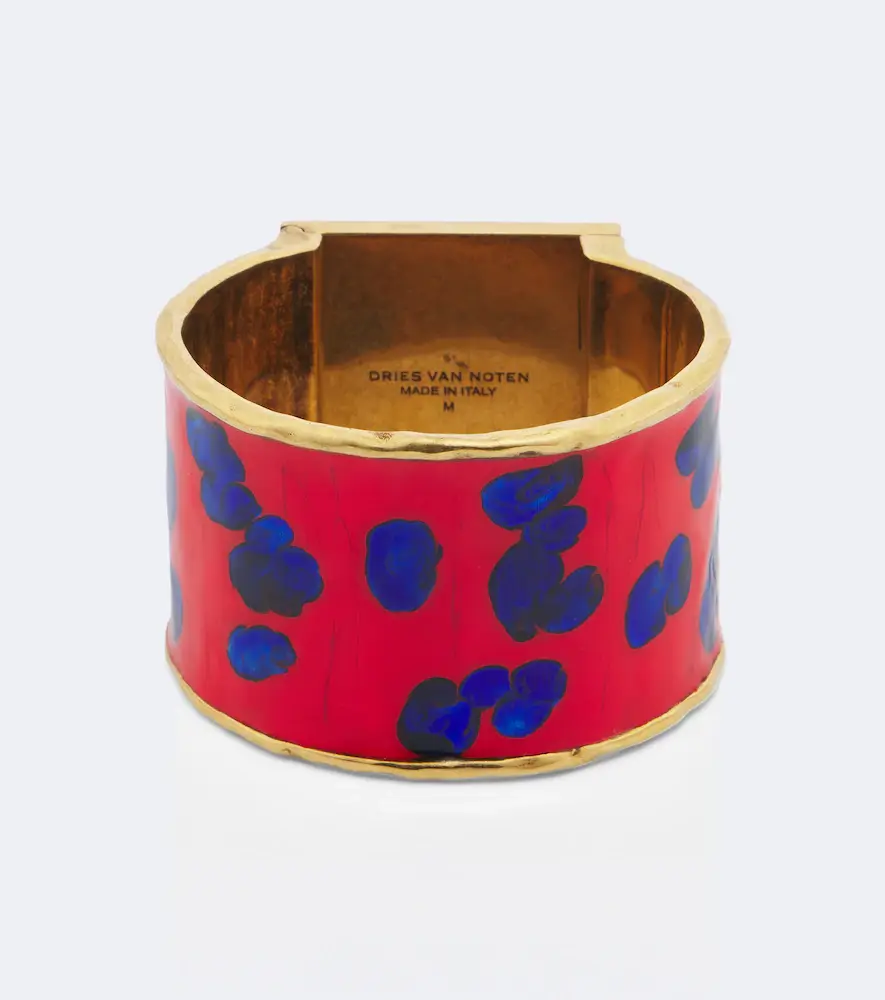Dries Van Noten Enamel cuff bracelet | Thumbnail 3