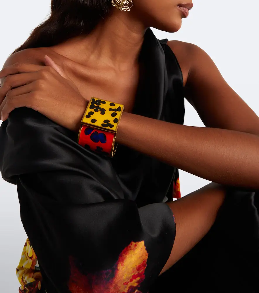 Dries Van Noten Enamel cuff bracelet | Thumbnail 4
