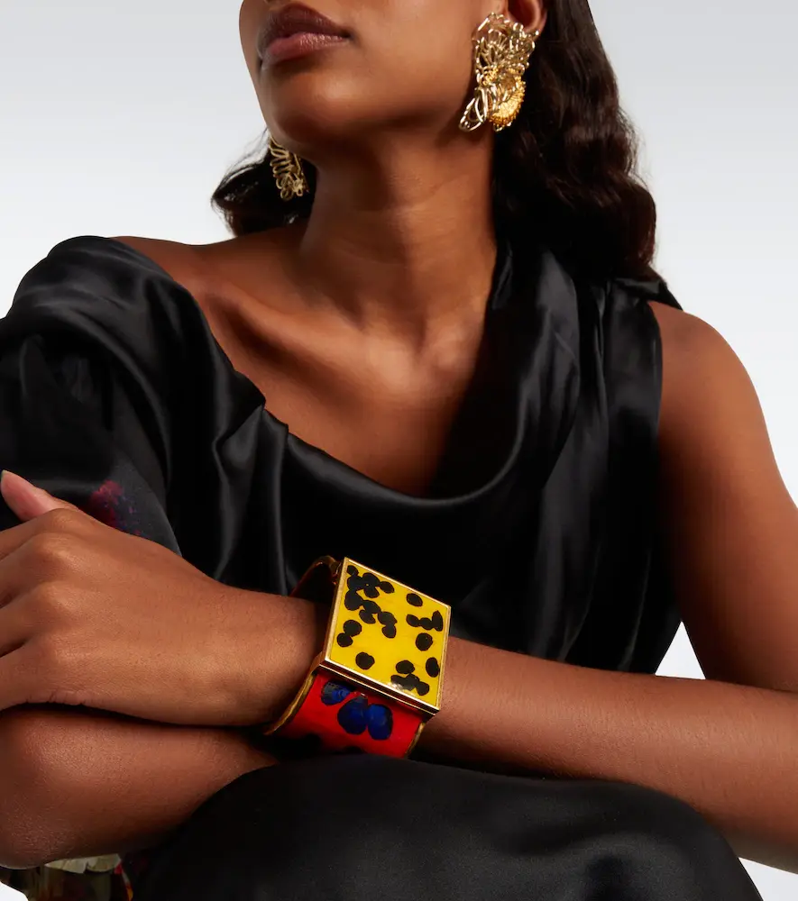 Dries Van Noten Enamel cuff bracelet | Thumbnail 5