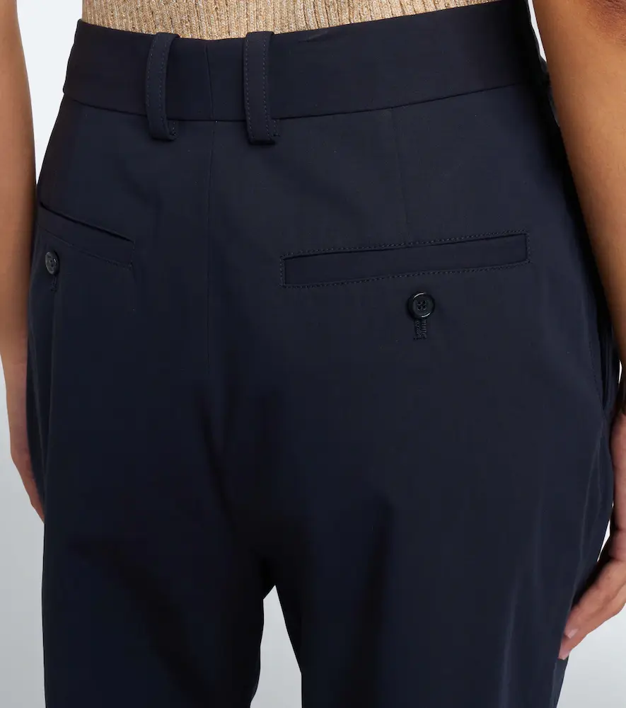 JW Anderson Twist draped cotton wide-leg pants | Thumbnail 5 JW Anderson Twist draped cotton wide-leg pants | Thumbnail 5