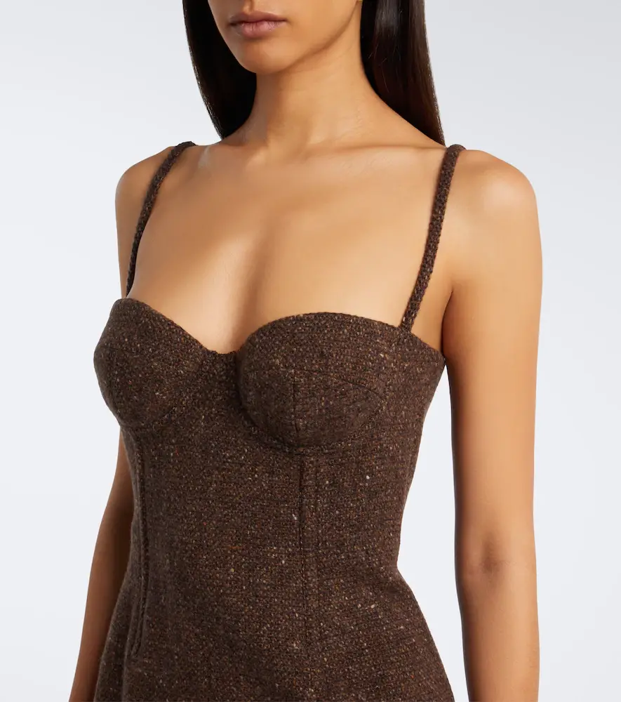 Ralph Lauren Collection Jocey wool and cashmere-blend midi dress | Thumbnail 3