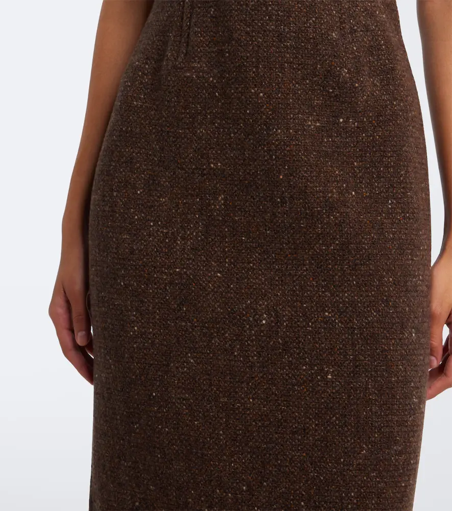 Ralph Lauren Collection Jocey wool and cashmere-blend midi dress | Thumbnail 5
