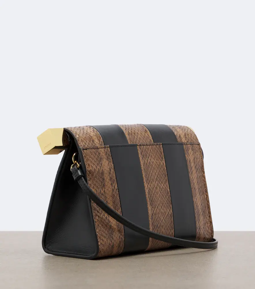Jacquemus Rond Carré snake-effect leather clutch | Thumbnail 4 Jacquemus Rond Carré snake-effect leather clutch | Thumbnail 4