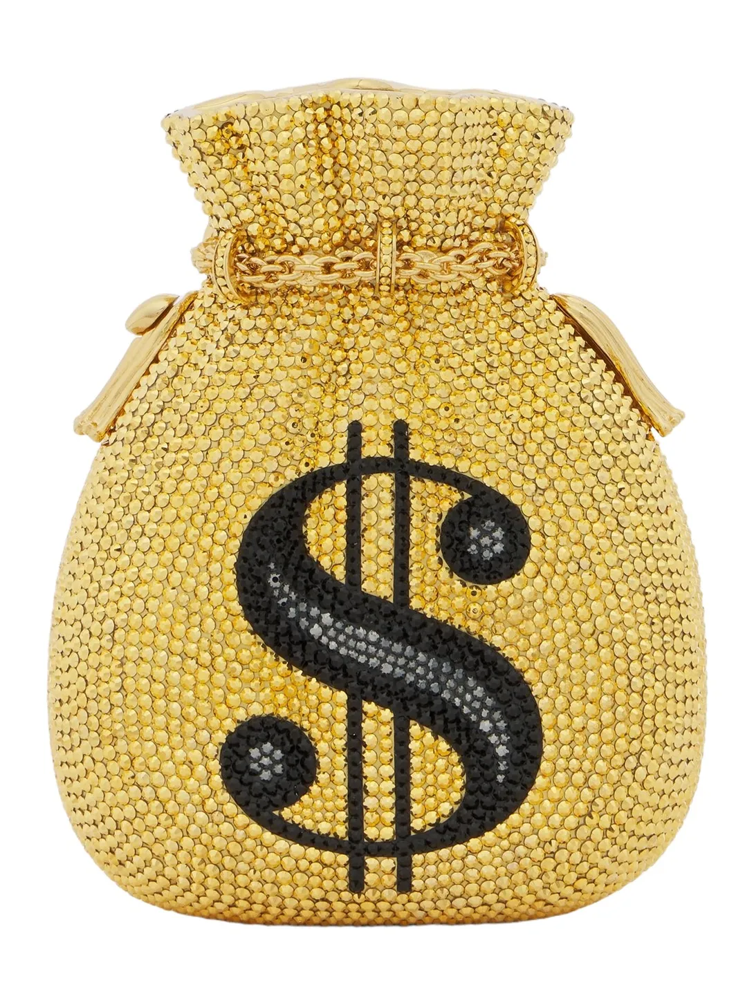 Judith Leiber Couture Money Bag crystal-embellished clutch