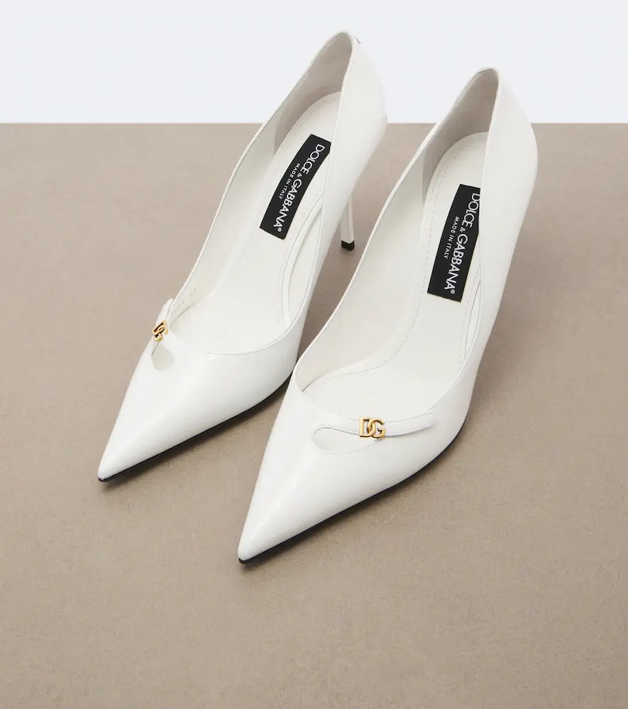 Dolce & Gabbana DG patent leather pumps | Thumbnail 4