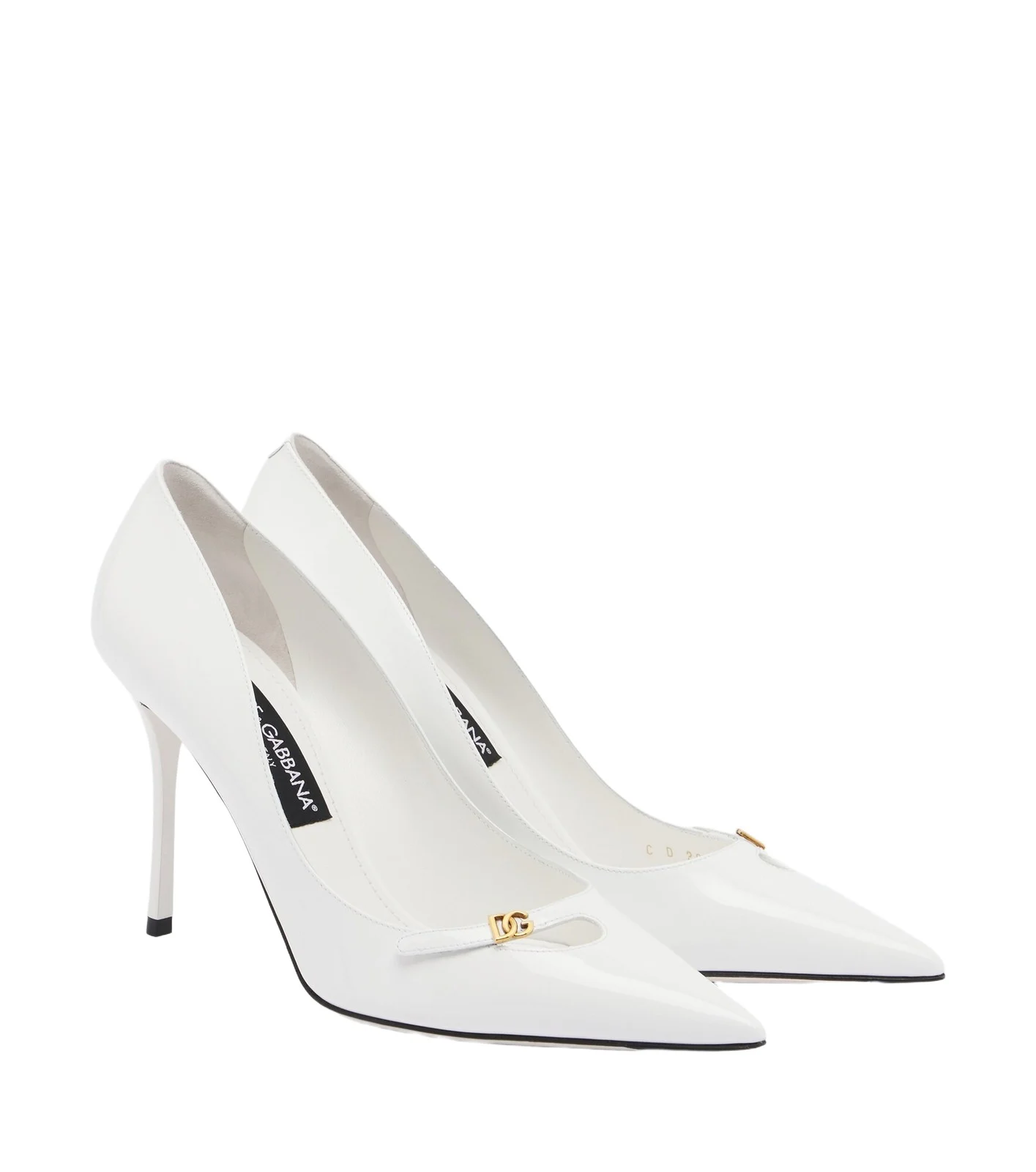 Dolce & Gabbana DG patent leather pumps
