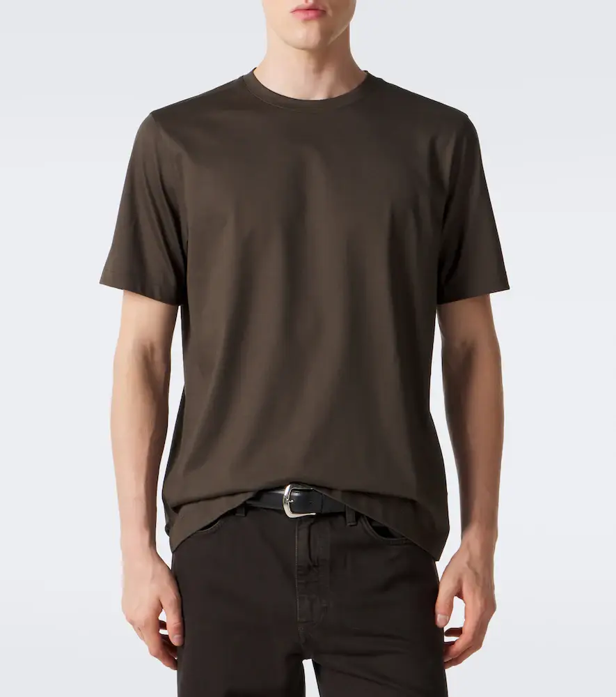Zegna Cotton jersey T-shirt | Thumbnail 5 Zegna Cotton jersey T-shirt | Thumbnail 5
