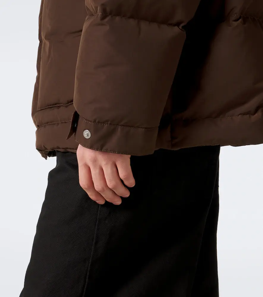 AMI PARIS Suede-trimmed down jacket | Thumbnail 4 AMI PARIS Suede-trimmed down jacket | Thumbnail 4