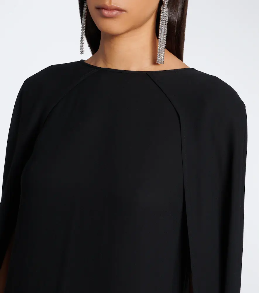 Plan C Caped midi dress | Thumbnail 4 Plan C Caped midi dress | Thumbnail 4