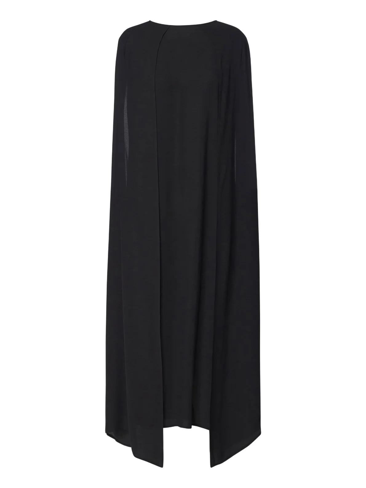 Plan C Caped midi dress