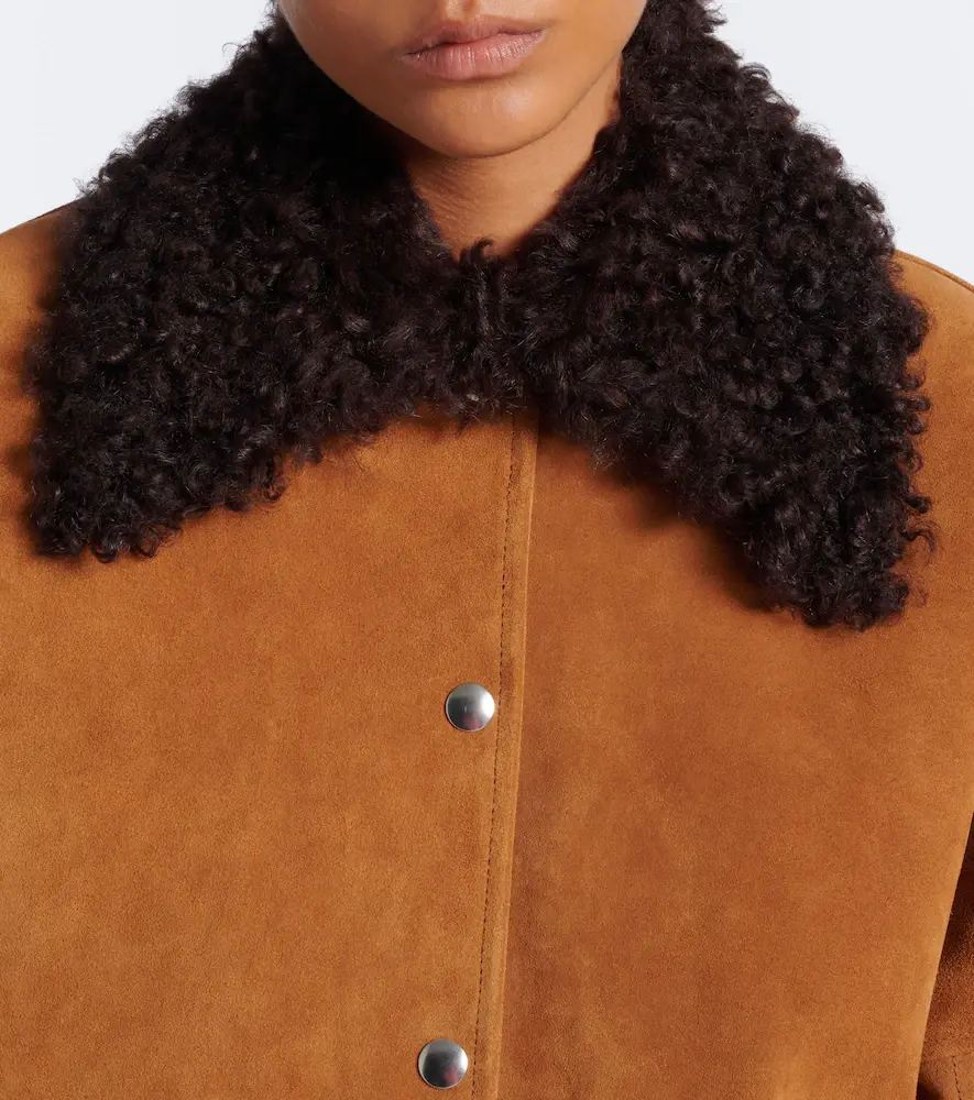 Plan C Suede blouson jacket | Thumbnail 3 Plan C Suede blouson jacket | Thumbnail 3