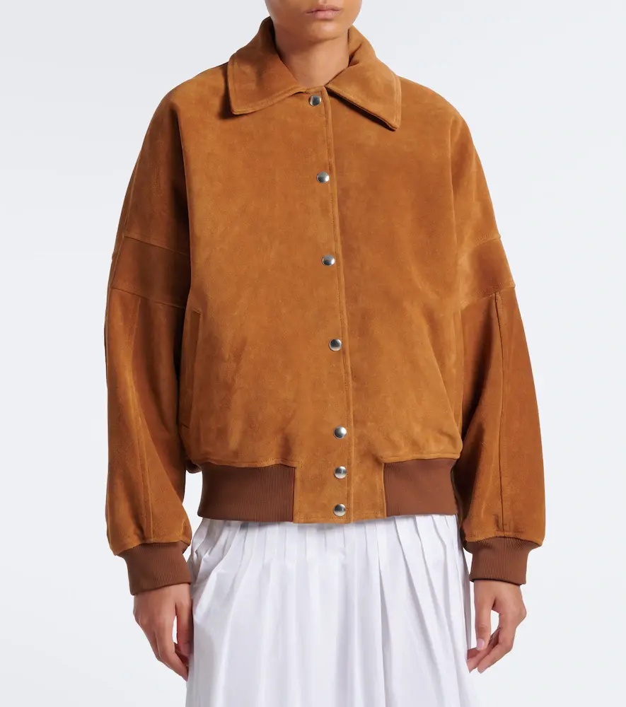 Plan C Suede blouson jacket | Thumbnail 5 Plan C Suede blouson jacket | Thumbnail 5