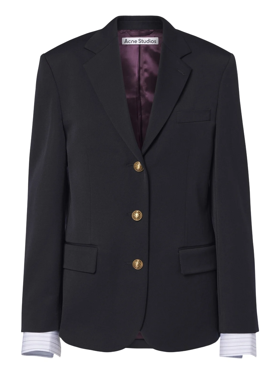 Acne Studios Layered wool blazer