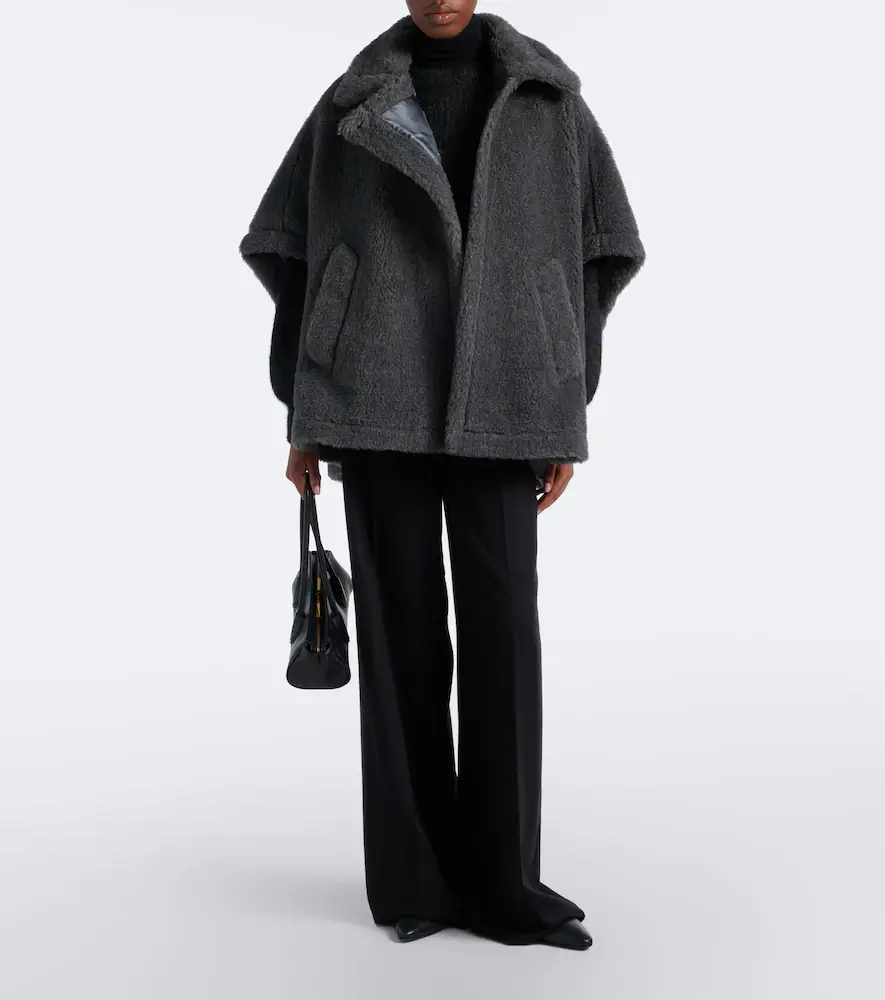 Max Mara Wool, alpaca, and silk cape | Thumbnail 2 Max Mara Wool, alpaca, and silk cape | Thumbnail 2