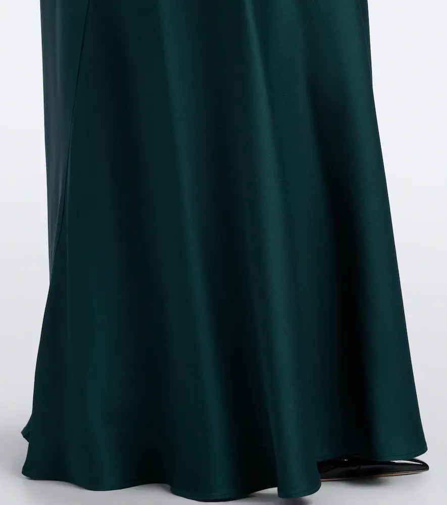 Max Mara Elegante satin maxi dress | Thumbnail 5 Max Mara Elegante satin maxi dress | Thumbnail 5
