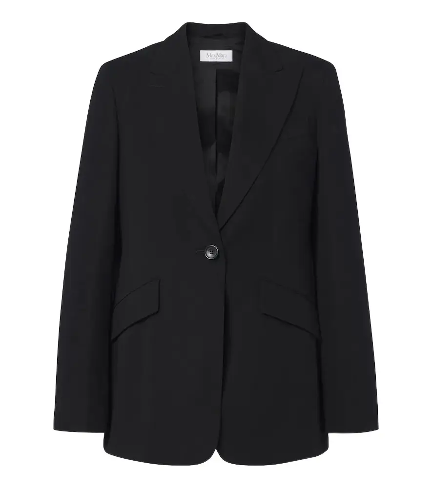 Virgin wool blazer